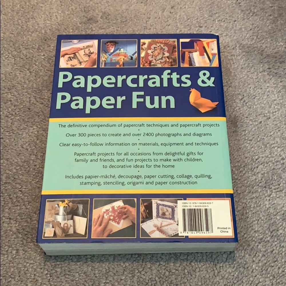 Papercrafts & Paper Fun Book - Picture 3 of 3